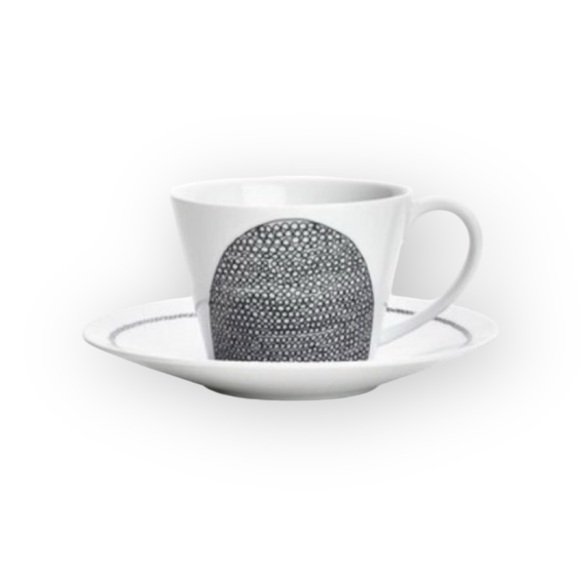 Crate&Barrel Other - VHTF: new Crate & Barrel x Julia Rothman ☕︎︎ Limited Edition Leif Cup Saucer Set